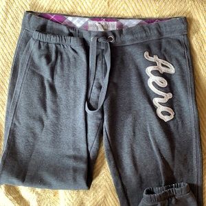 medium grey aeropostale sweats